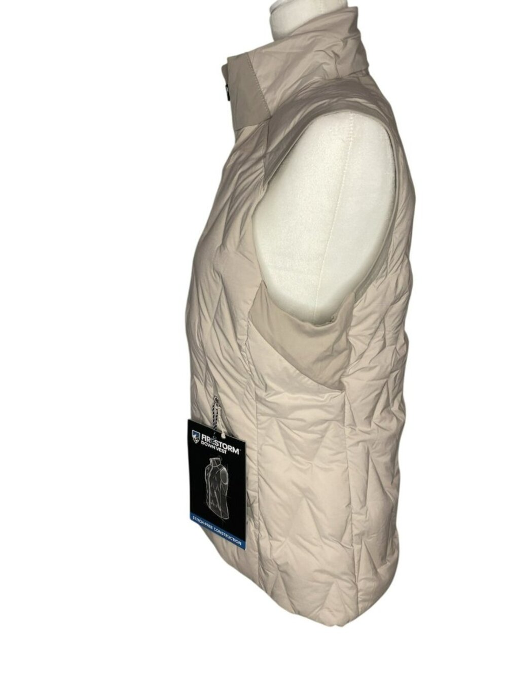 Kuhl Women’s Fire Storm Down Vest Color Moonlight Size Small NWT - Picture 4 of 7